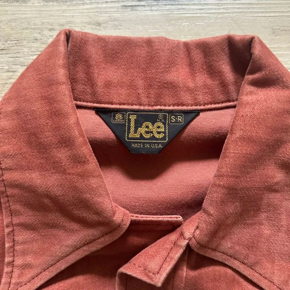 Vintage 70s Lee Moleskin Western Trucker Jacket Size S-R - Picture 3 of 6